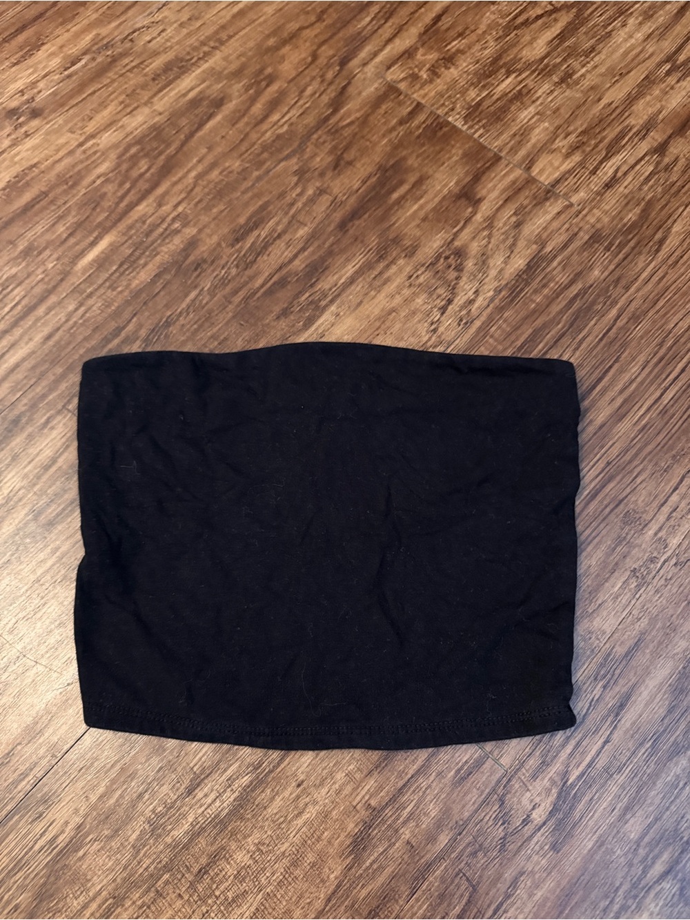 Target Black Strapless Bandeau Top